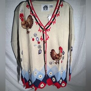 Storybook knit As the Rooster Crows